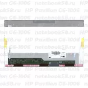 Матрица для ноутбука HP Pavilion G6-1006 (1366x768 HD) TN, 40pin, Глянцевая