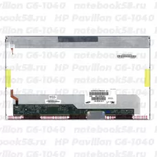 Матрица для ноутбука HP Pavilion G6-1040 (1366x768 HD) TN, 40pin, Матовая