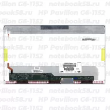 Матрица для ноутбука HP Pavilion G6-1152 (1366x768 HD) TN, 40pin, Матовая