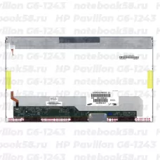 Матрица для ноутбука HP Pavilion G6-1243 (1366x768 HD) TN, 40pin, Матовая