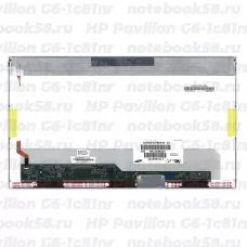 Матрица для ноутбука HP Pavilion G6-1c81nr (1366x768 HD) TN, 40pin, Матовая