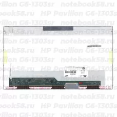 Матрица для ноутбука HP Pavilion G6-1303sr (1366x768 HD) TN, 40pin, Глянцевая