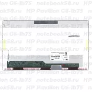 Матрица для ноутбука HP Pavilion G6-1b75 (1366x768 HD) TN, 40pin, Глянцевая