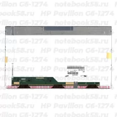 Матрица для ноутбука HP Pavilion G6-1274 (1366x768 HD) TN, 40pin, Глянцевая