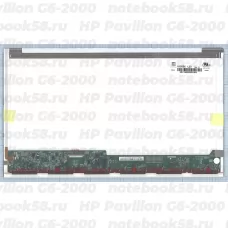 Матрица для ноутбука HP Pavilion G6-2000 (1366x768 HD) TN, 40pin, Глянцевая