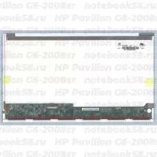 Матрица для ноутбука HP Pavilion G6-2008sr (1366x768 HD) TN, 40pin, Глянцевая