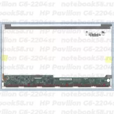 Матрица для ноутбука HP Pavilion G6-2204sr (1366x768 HD) TN, 40pin, Глянцевая