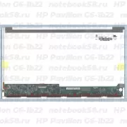 Матрица для ноутбука HP Pavilion G6-1b22 (1366x768 HD) TN, 40pin, Глянцевая