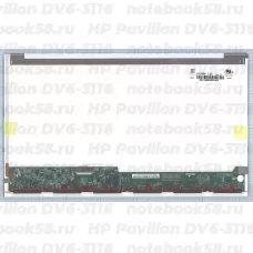 Матрица для ноутбука HP Pavilion DV6-3116 (1366x768 HD) TN, 40pin, Глянцевая