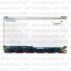 Матрица для ноутбука HP Pavilion G6-1137 (1366x768 HD) TN, 40pin, Глянцевая