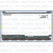 Матрица для ноутбука HP Pavilion G6-2169 (1366x768 HD) TN, 40pin, Глянцевая