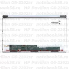 Матрица для ноутбука HP Pavilion G6-2202sr (1366x768 HD) TN, 40pin, Глянцевая