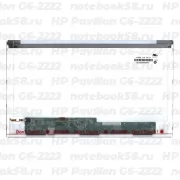 Матрица для ноутбука HP Pavilion G6-2222 (1366x768 HD) TN, 40pin, Глянцевая