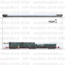 Матрица для ноутбука HP Pavilion DV6-3128 (1366x768 HD) TN, 40pin, Глянцевая