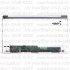 Матрица для ноутбука HP Pavilion DV6-3207 (1366x768 HD) TN, 40pin, Глянцевая