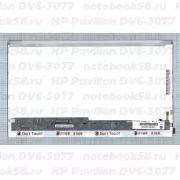 Матрица для ноутбука HP Pavilion DV6-3077 (1366x768 HD) TN, 40pin, Глянцевая