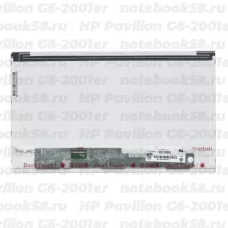 Матрица для ноутбука HP Pavilion G6-2001er (1366x768 HD) TN, 40pin, Матовая