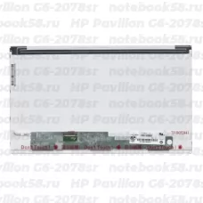 Матрица для ноутбука HP Pavilion G6-2078sr (1366x768 HD) TN, 40pin, Матовая