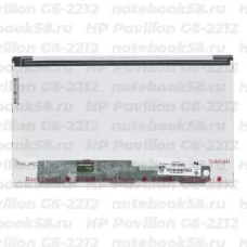 Матрица для ноутбука HP Pavilion G6-2212 (1366x768 HD) TN, 40pin, Матовая