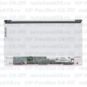 Матрица для ноутбука HP Pavilion G6-1111 (1366x768 HD) TN, 40pin, Матовая