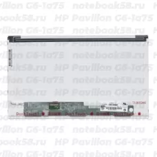 Матрица для ноутбука HP Pavilion G6-1a75 (1366x768 HD) TN, 40pin, Матовая