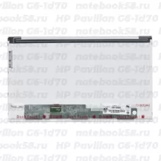 Матрица для ноутбука HP Pavilion G6-1d70 (1366x768 HD) TN, 40pin, Матовая