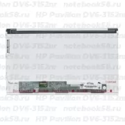 Матрица для ноутбука HP Pavilion DV6-3152nr (1366x768 HD) TN, 40pin, Матовая