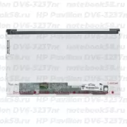 Матрица для ноутбука HP Pavilion DV6-3237nr (1366x768 HD) TN, 40pin, Матовая