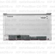 Матрица для ноутбука HP Pavilion G6-1111 (1366x768 HD) TN, 40pin, Глянцевая