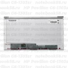 Матрица для ноутбука HP Pavilion G6-1303sr (1366x768 HD) TN, 40pin, Глянцевая