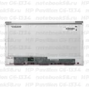 Матрица для ноутбука HP Pavilion G6-1334 (1366x768 HD) TN, 40pin, Глянцевая