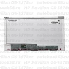 Матрица для ноутбука HP Pavilion G6-1d78nr (1366x768 HD) TN, 40pin, Глянцевая