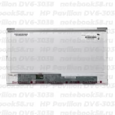 Матрица для ноутбука HP Pavilion DV6-3038 (1366x768 HD) TN, 40pin, Глянцевая