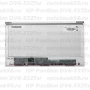 Матрица для ноутбука HP Pavilion DV6-3327sr (1366x768 HD) TN, 40pin, Глянцевая