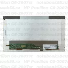 Матрица для ноутбука HP Pavilion G6-2007sr (1366x768 HD) TN, 40pin, Глянцевая