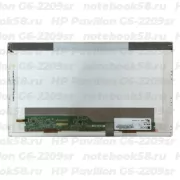 Матрица для ноутбука HP Pavilion G6-2209sr (1366x768 HD) TN, 40pin, Глянцевая