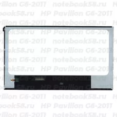 Матрица для ноутбука HP Pavilion G6-2011 (1366x768 HD) TN, 40pin, Глянцевая