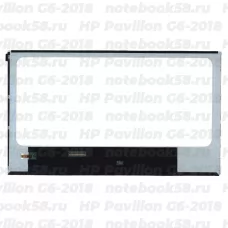 Матрица для ноутбука HP Pavilion G6-2018 (1366x768 HD) TN, 40pin, Глянцевая