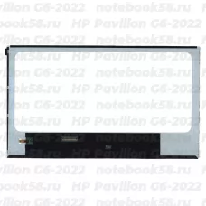 Матрица для ноутбука HP Pavilion G6-2022 (1366x768 HD) TN, 40pin, Глянцевая