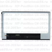 Матрица для ноутбука HP Pavilion G6-2051er (1366x768 HD) TN, 40pin, Глянцевая