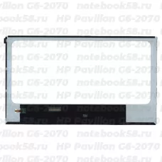 Матрица для ноутбука HP Pavilion G6-2070 (1366x768 HD) TN, 40pin, Глянцевая