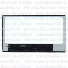 Матрица для ноутбука HP Pavilion G6-2163er (1366x768 HD) TN, 40pin, Глянцевая