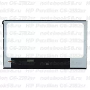 Матрица для ноутбука HP Pavilion G6-2182sr (1366x768 HD) TN, 40pin, Глянцевая