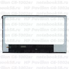 Матрица для ноутбука HP Pavilion G6-1002er (1366x768 HD) TN, 40pin, Глянцевая