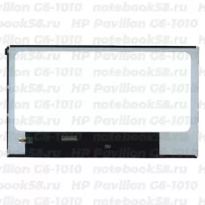 Матрица для ноутбука HP Pavilion G6-1010 (1366x768 HD) TN, 40pin, Глянцевая