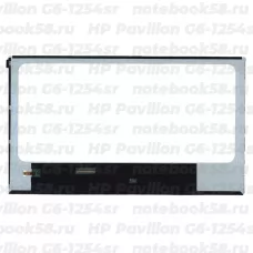 Матрица для ноутбука HP Pavilion G6-1254sr (1366x768 HD) TN, 40pin, Глянцевая