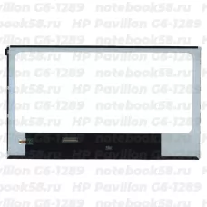 Матрица для ноутбука HP Pavilion G6-1289 (1366x768 HD) TN, 40pin, Глянцевая