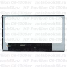 Матрица для ноутбука HP Pavilion G6-1309er (1366x768 HD) TN, 40pin, Глянцевая