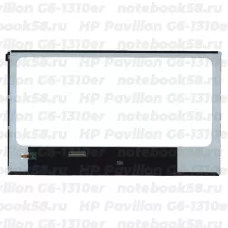 Матрица для ноутбука HP Pavilion G6-1310er (1366x768 HD) TN, 40pin, Глянцевая