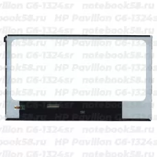 Матрица для ноутбука HP Pavilion G6-1324sr (1366x768 HD) TN, 40pin, Глянцевая